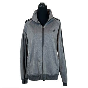 Adidas woman’s large zip up jacket
